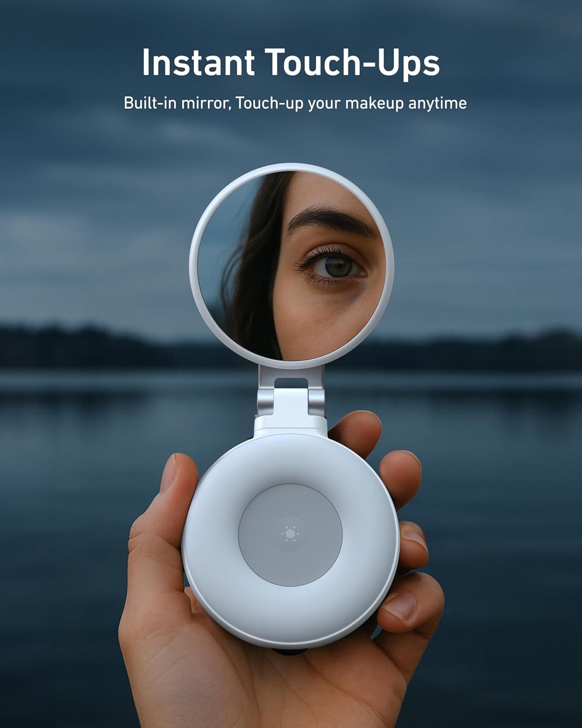 TELESIN Magnetic Phone Mirror Light
