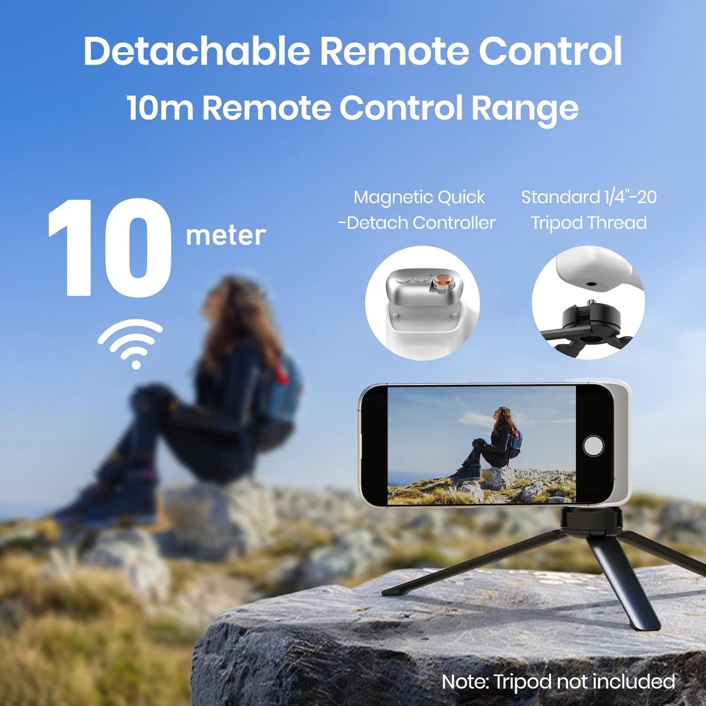 TELESIN Magnetic Wireless Camera Shutter