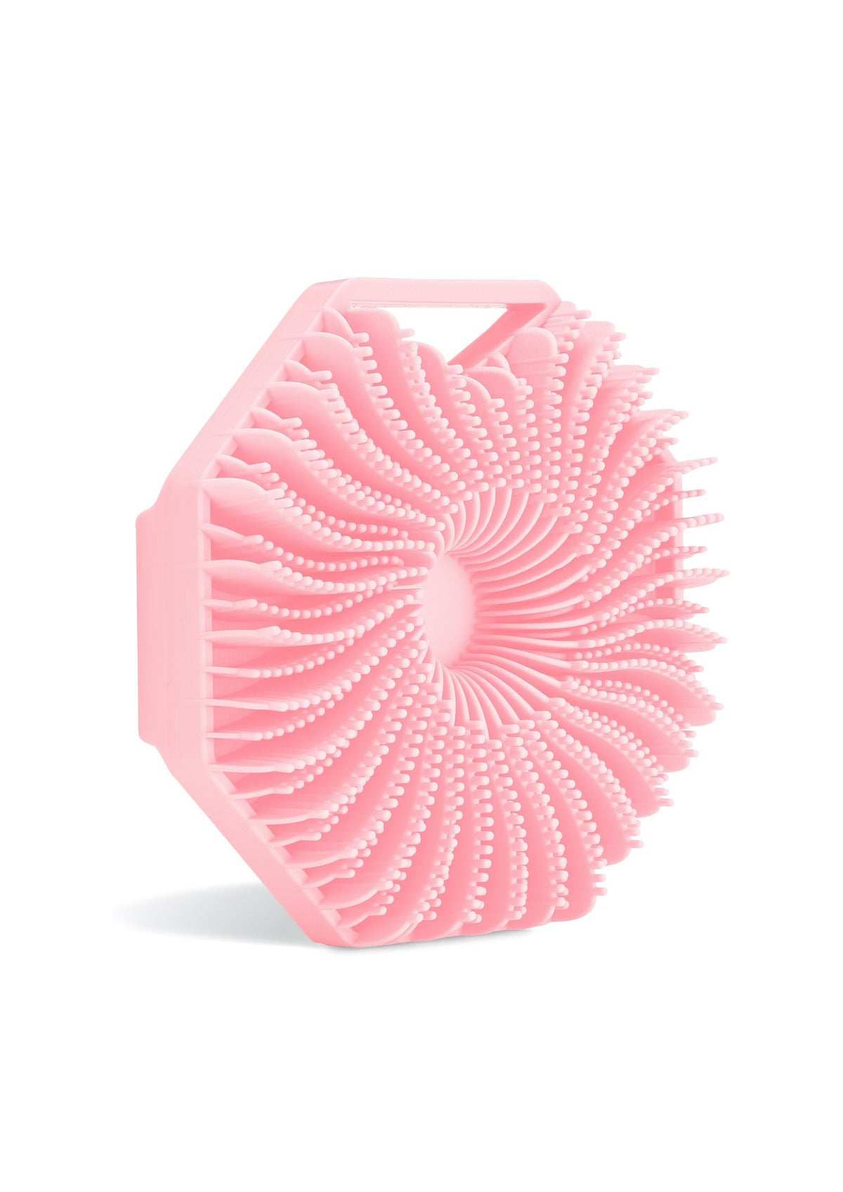 Silicone body scrubber for gentle exfoliation