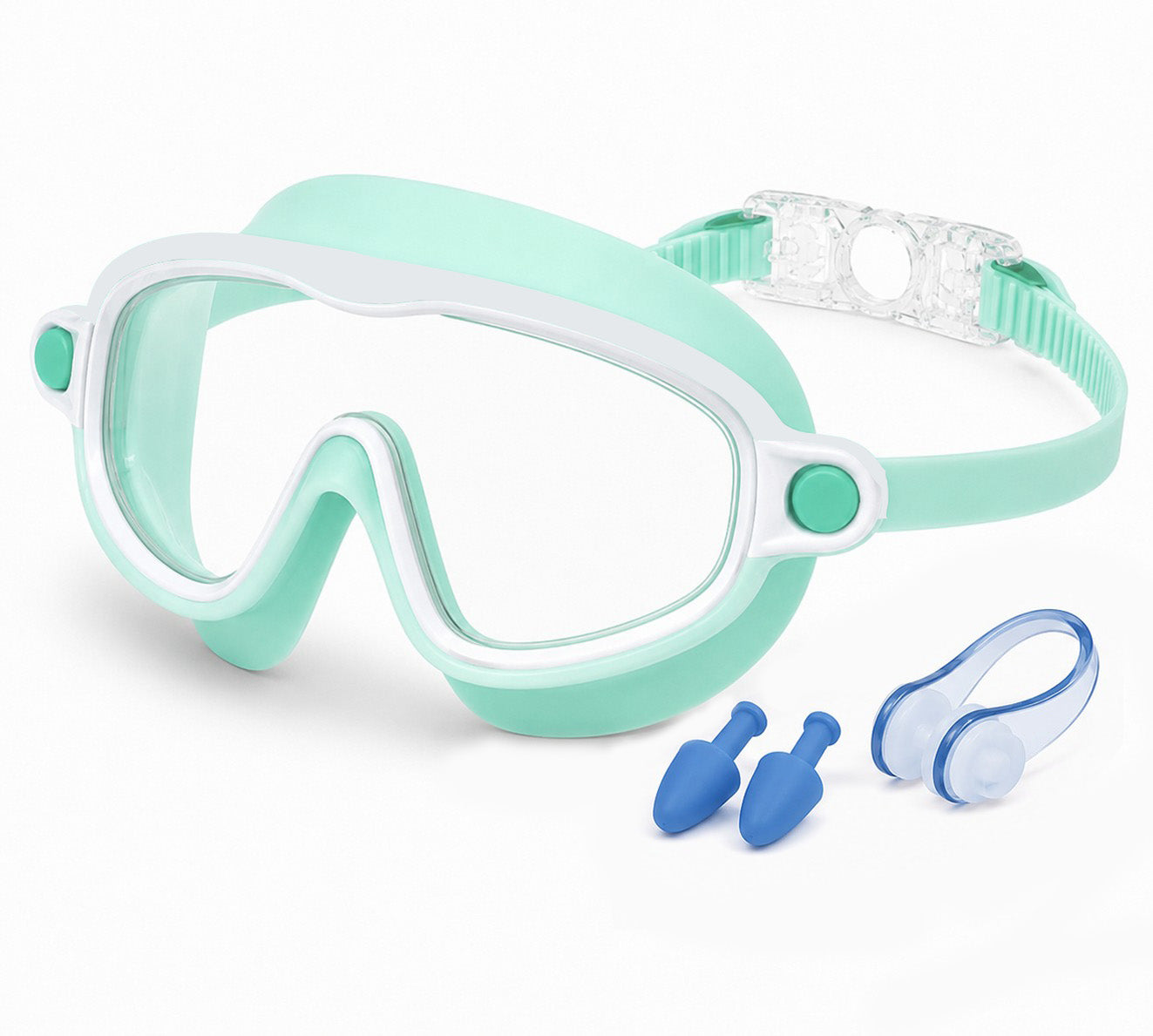 Easy-Clip Anti-Fog Kids Swim Goggles