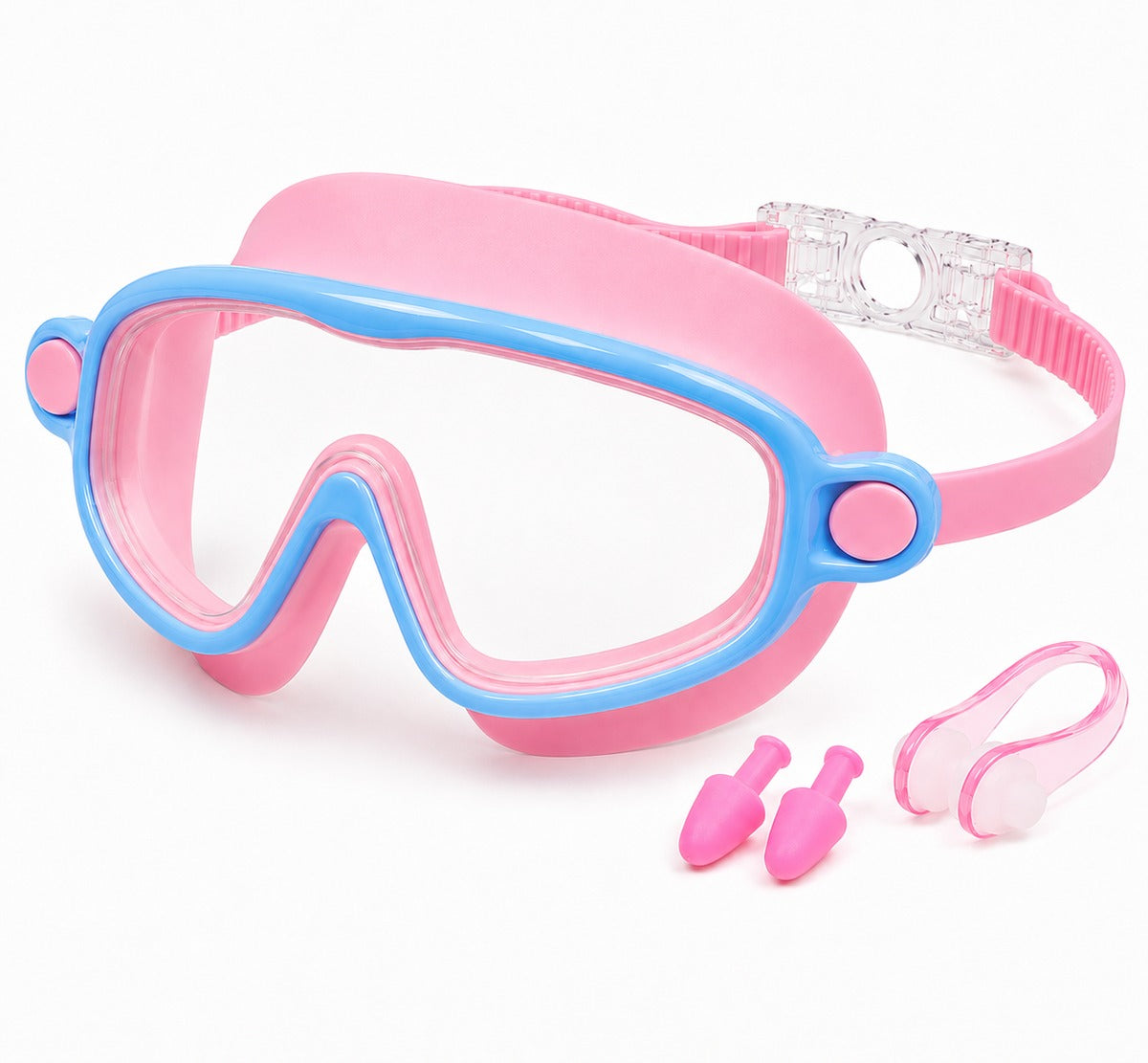 Easy-Clip Anti-Fog Kids Swim Goggles