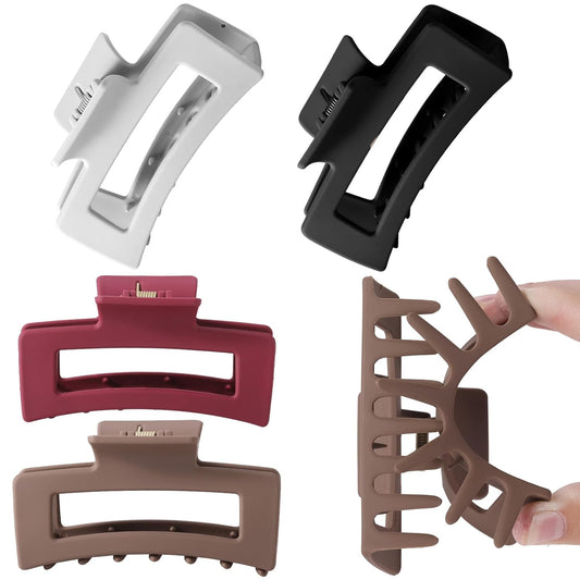 Flexible Silicone Hair Clips