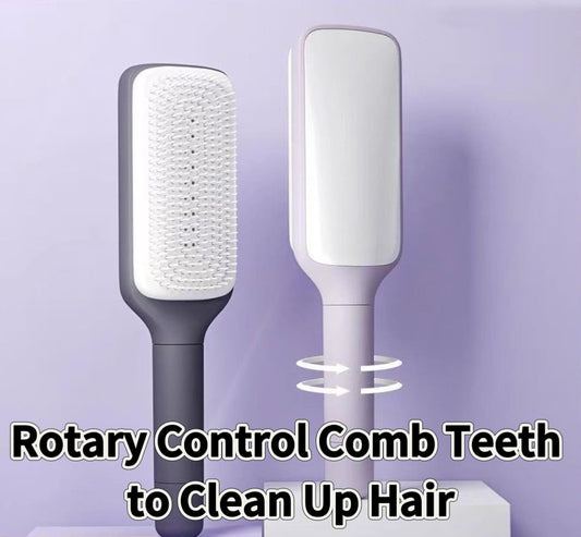 Self-Cleaning Hair Brush