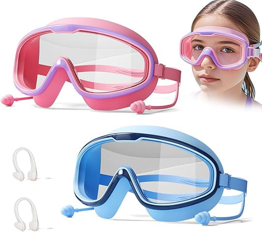 Kids Anti-Fog Swimming Goggles