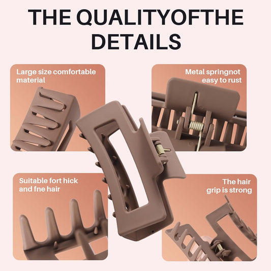 Flexible Silicone Hair Clips