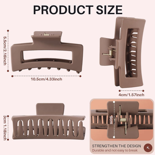Flexible Silicone Hair Clips