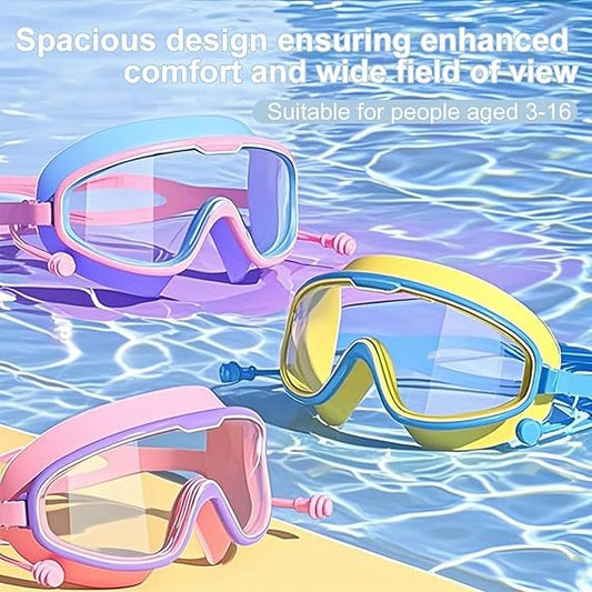 Kids Anti-Fog Swimming Goggles