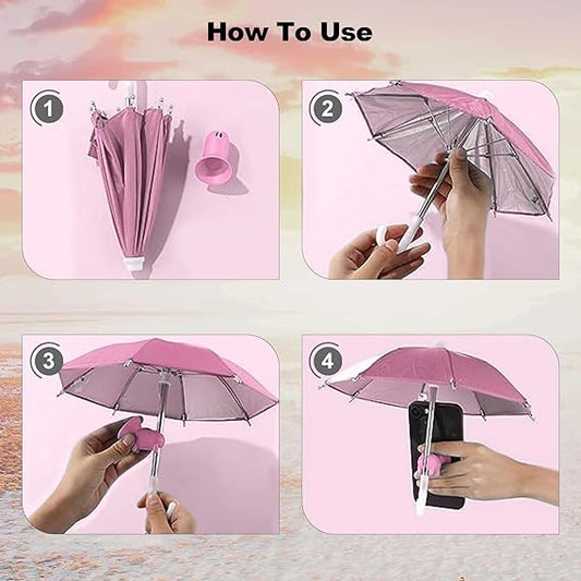 Mini Phone Sun Umbrella