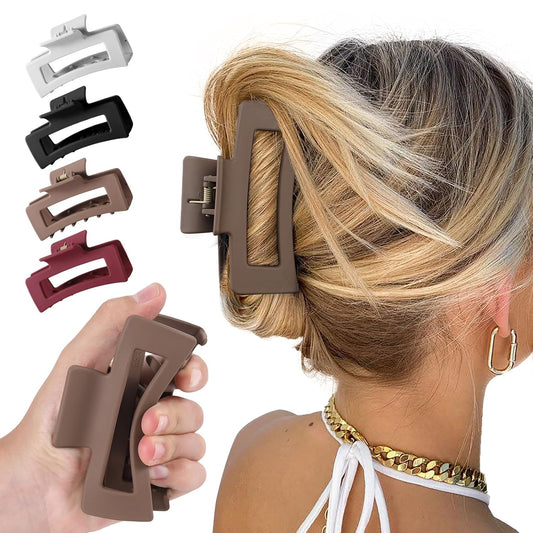 Flexible Silicone Hair Clips
