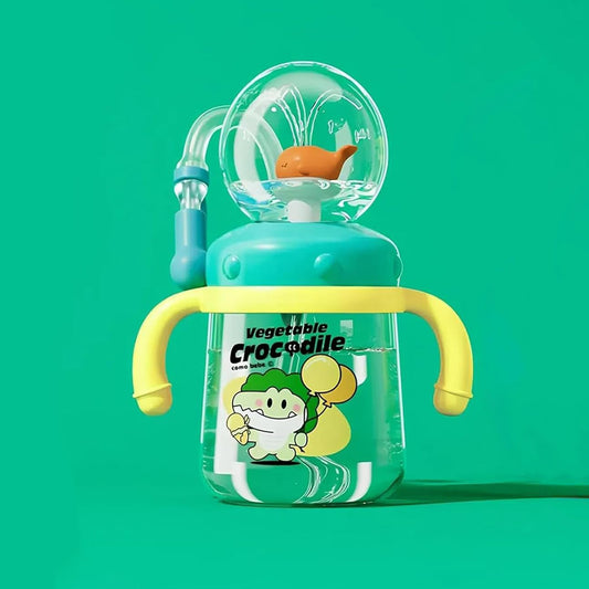 Whale Fountain Bottle