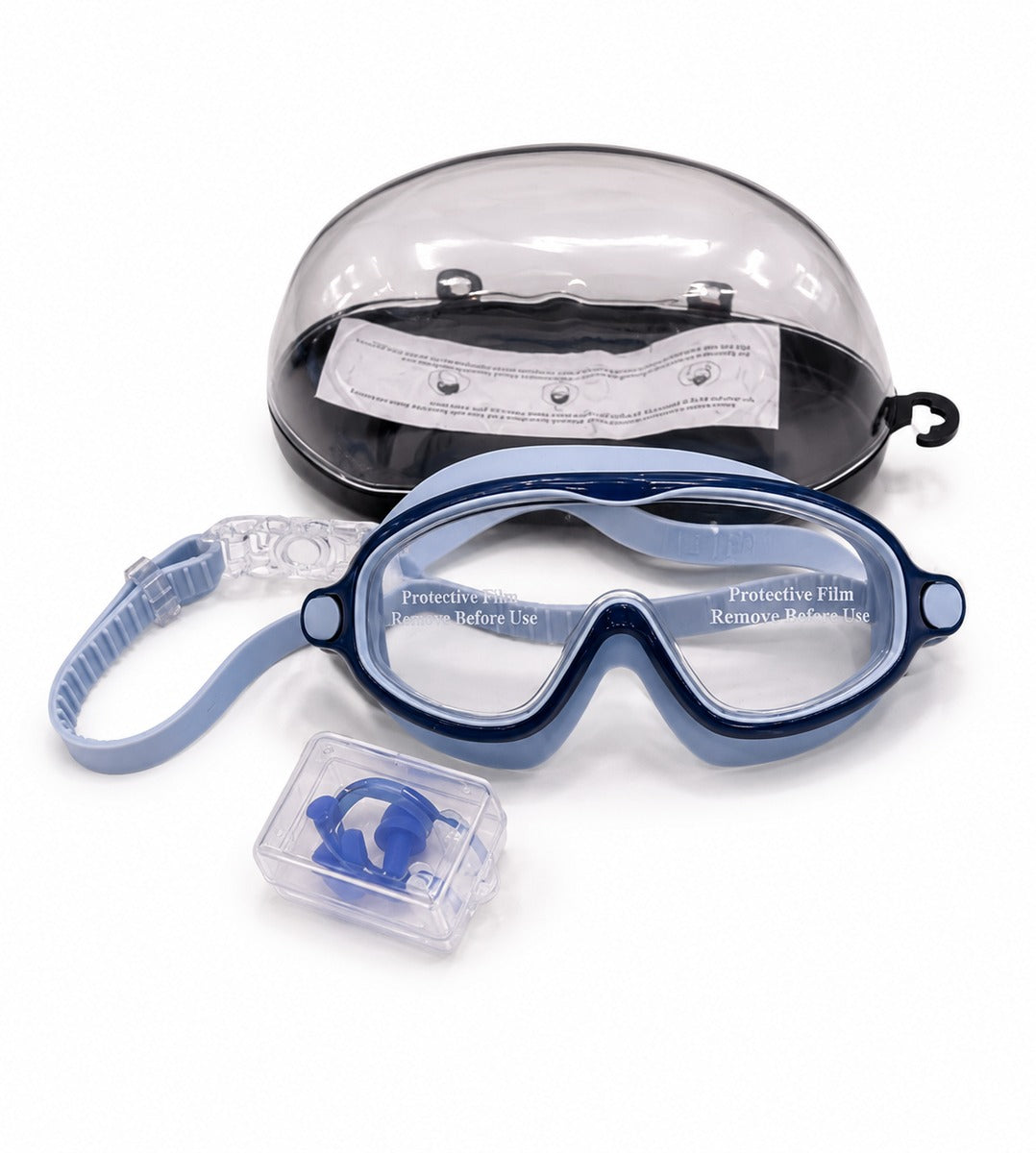 Easy-Clip Anti-Fog Kids Swim Goggles