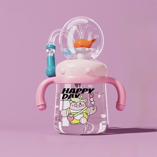 Whale Fountain Bottle