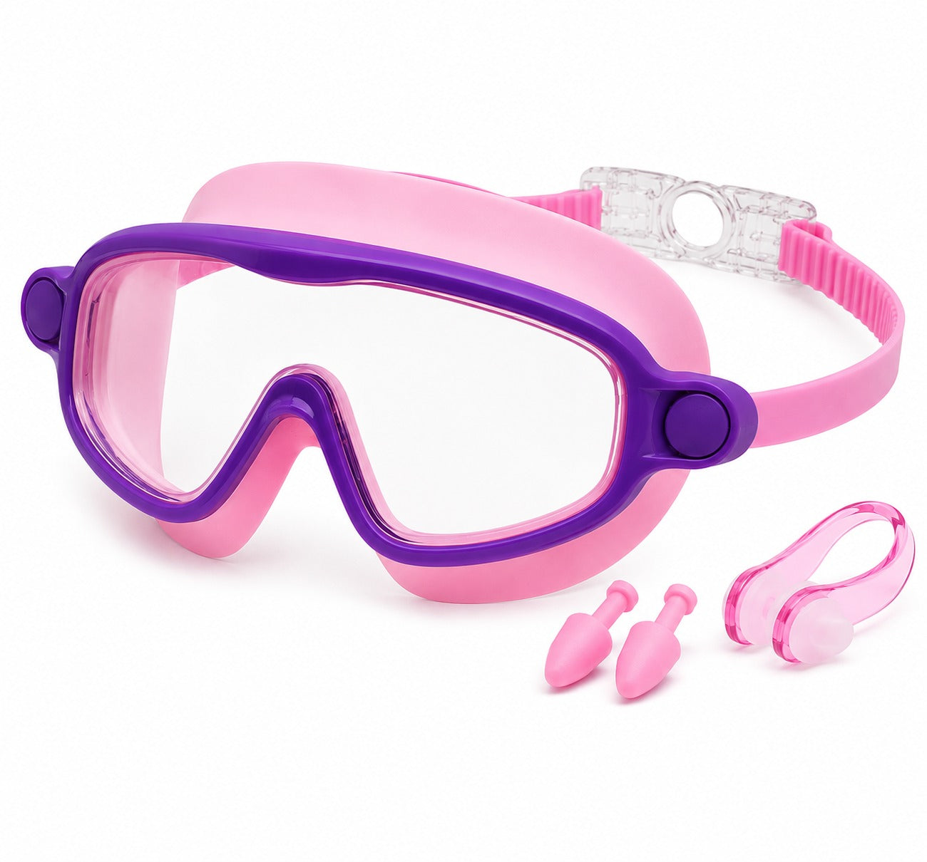 Easy-Clip Anti-Fog Kids Swim Goggles