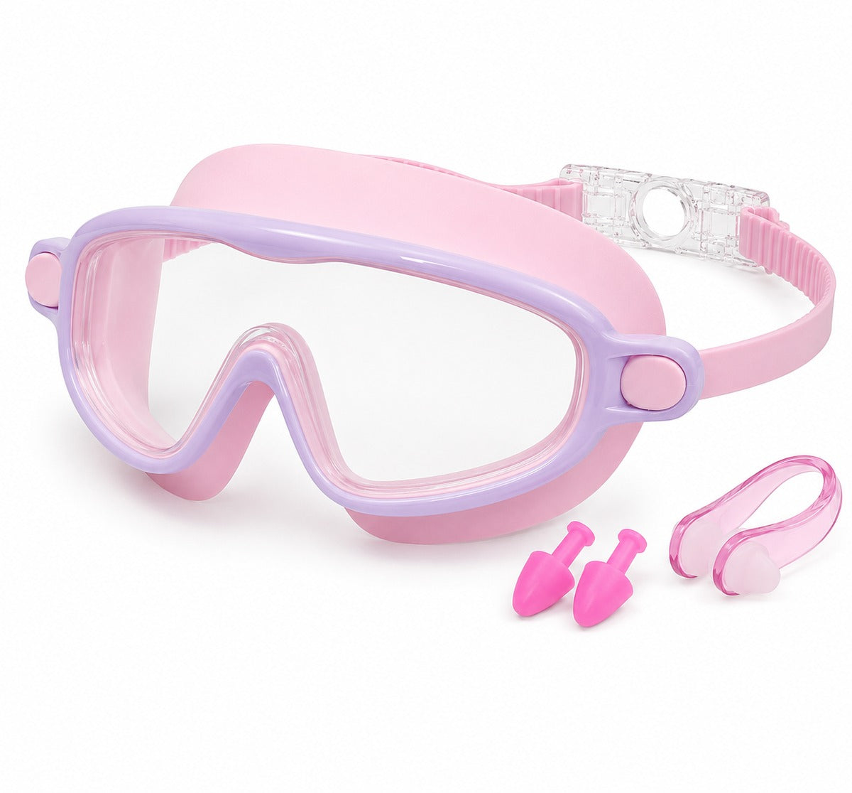 Easy-Clip Anti-Fog Kids Swim Goggles