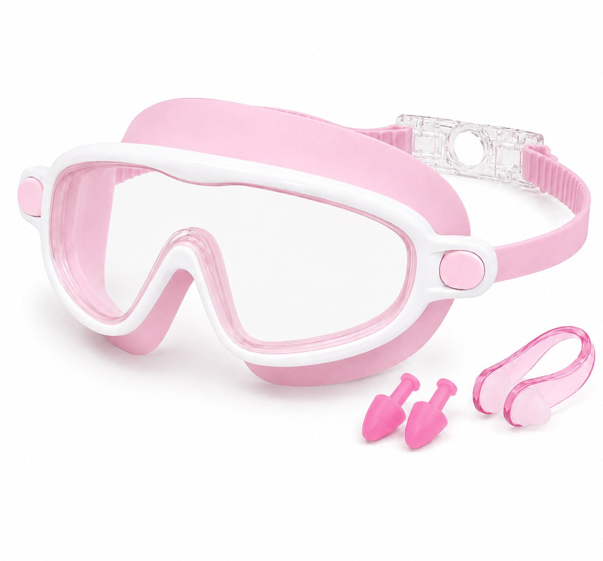Easy-Clip Anti-Fog Kids Swim Goggles