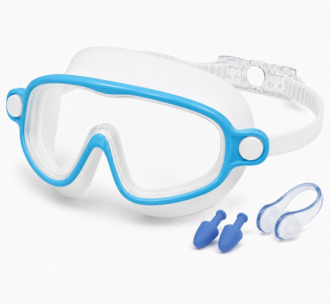 Easy-Clip Anti-Fog Kids Swim Goggles