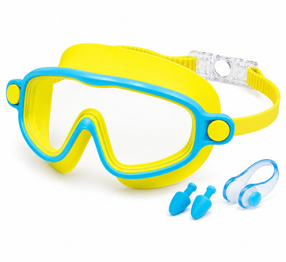 Easy-Clip Anti-Fog Kids Swim Goggles